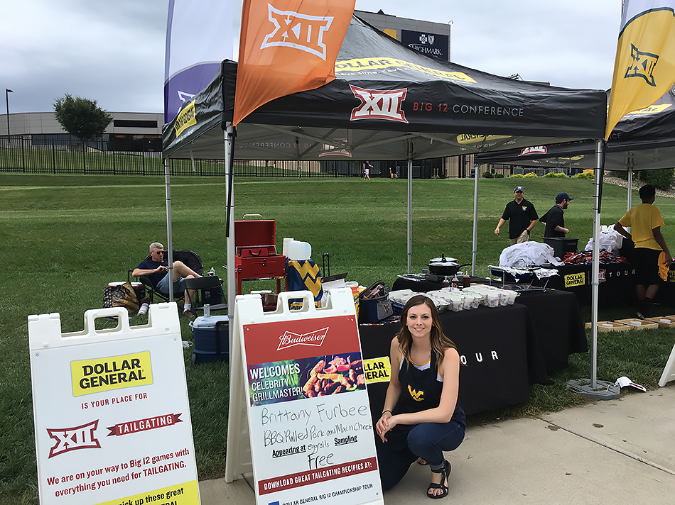 Brittany Furbee at the Dollar General Big 12 Championship Tour